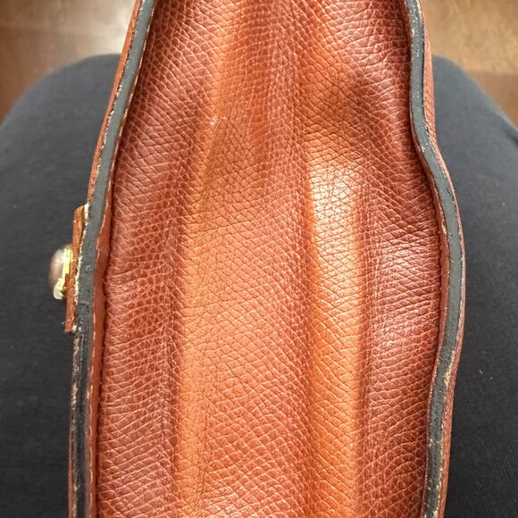 VINTAGE "YSL" Yves Saint Laurent STUDDED SHOULDER BAG - Picture 5 of 5